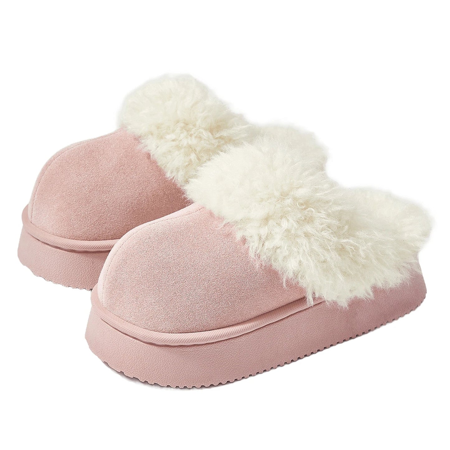 Eyriphy, Größe: 36-37 bis 46-47, Winter-Baumwollschuhe/ Pelzig/ Plateauschuhe/ Damenschuhe/ Hausschuhe Herren/ Baumwollhausschuhe Damen | H&D Shop