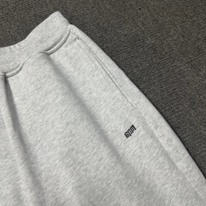 Real Photos Stock Men Women Clothing Trousers 6PM Sweatpants Daily Loose Street Hip Hop Embroidered Logo Casual Pants.