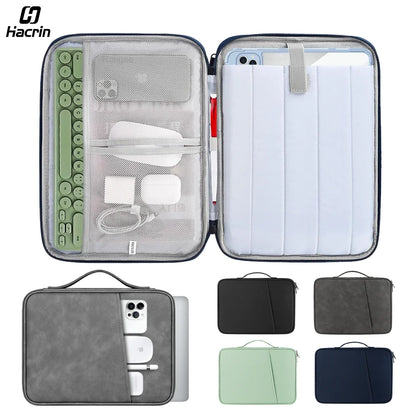 Tablet Bag For iPad Pro 12 9 11 Sleeve Pouch iPad 10th 9th 8th 7th Generation Air 5 4 3 2021 2022 13 inch Waterproof Tablet Bag.