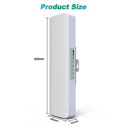 Comfast Outdoor Access Point 300Mbps 3-5KM Long Range Router CPE 2.4GHz Wireless Radio Bridge 2*14dBi Wifi Antenna Nanostation.