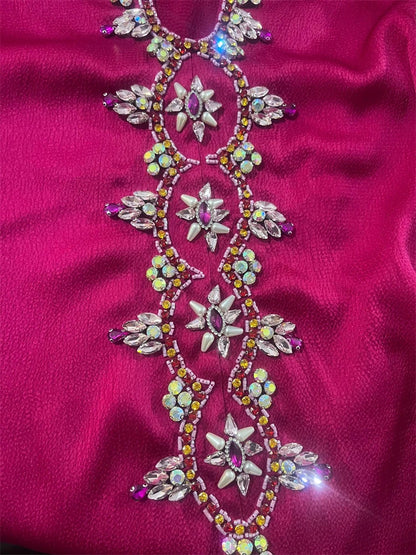 Ramadan Purple Abaya Damen Dubai Arabic Islam Prayer Clothes Muslim African Dresses For Women Kebaya Kaftan Robe Musulmane Femme.