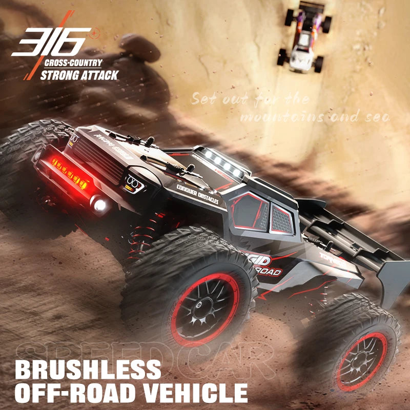 ZLL SG316 MAX 1:16 High Speed Drift Racing Car 80KM/H Brushless Motor 4WD RC Off Road Car Monster Trucks Toys for For Kids Gifts.