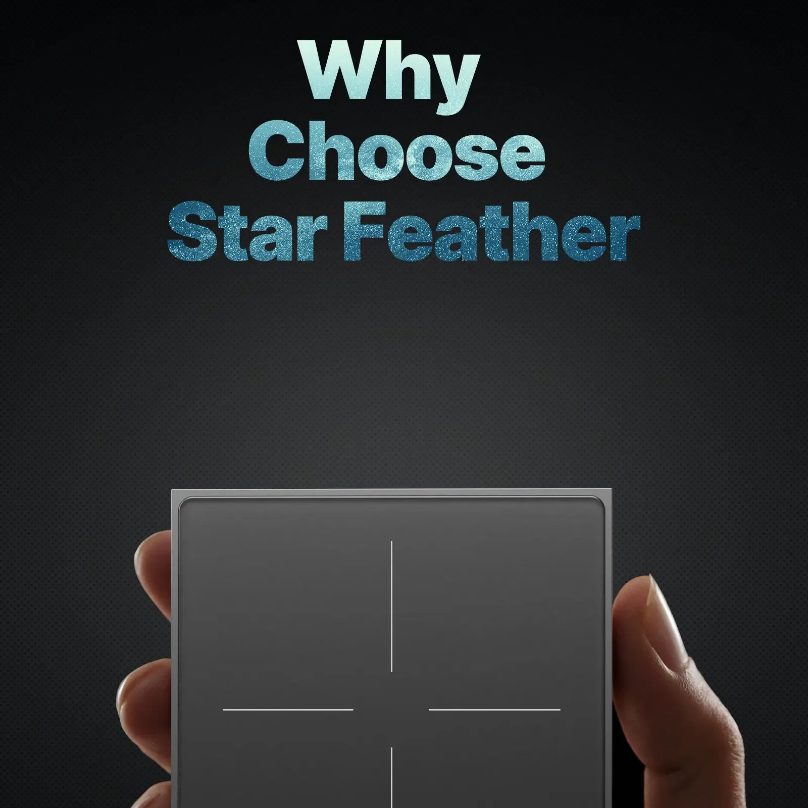 MOES Tuya ZigBee Star Feather Series Smart Touch Switch mit neutraler Lichtszene 2in1 APP-Fernbedienung mit Alexa Google Home.