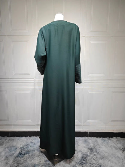 Ramadan Eid Kebaya Muslim Abaya Damen Dubai Long Dresses For Women Robe Djellaba Caftan Marocain Femme Musulmane Kaftan Vestidos.