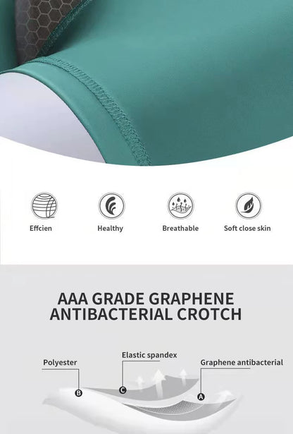 MiiOW 3Pcs Baumwolle Herren Höschen männer Unterwäsche Atmungsaktive Mann Boxershorts Graphene Antibakterielle Männer Unterhose Männer Boxer Trunks