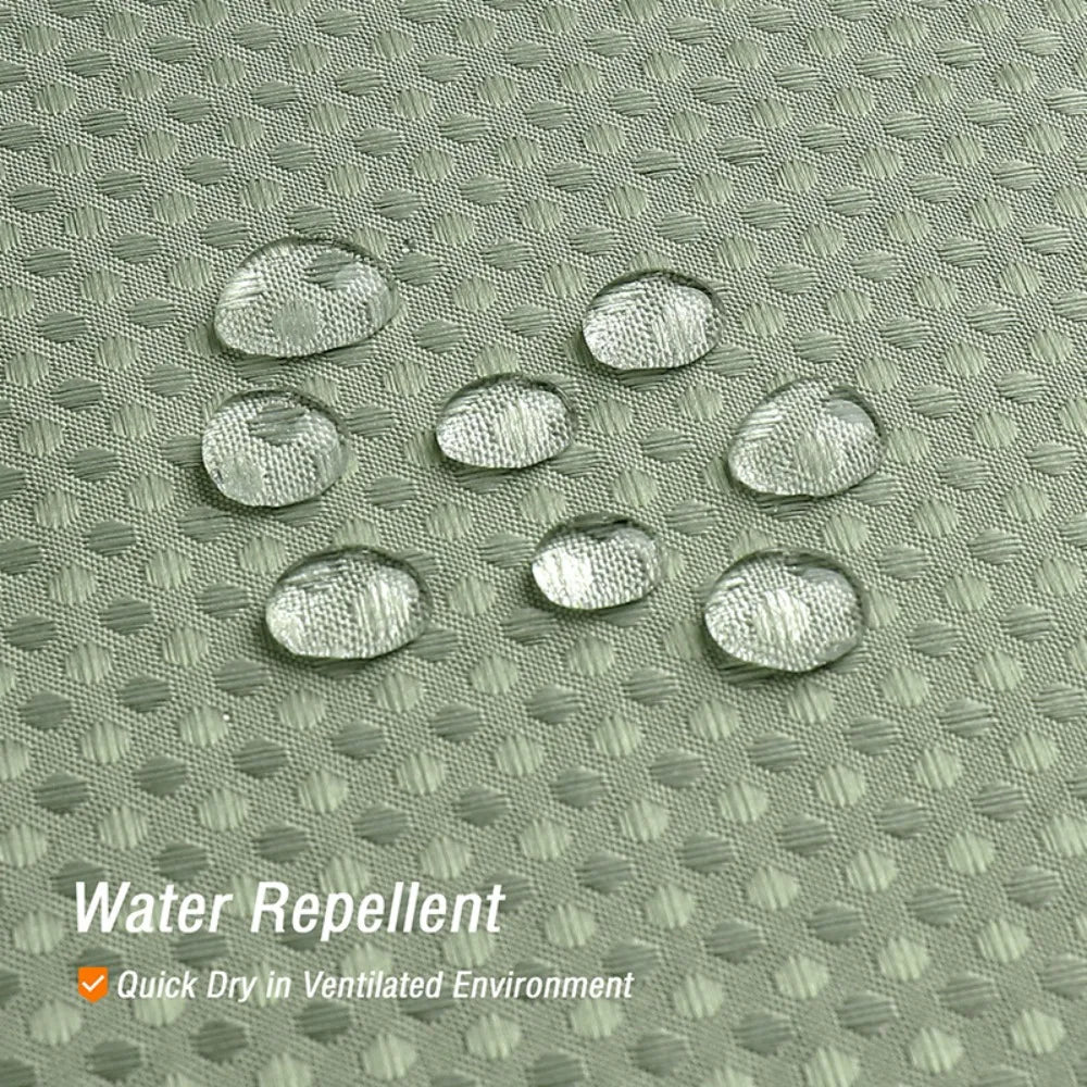 Wasserdichter, schlichter Waffel-Duschvorhang, schimmelresistent, einfarbig, Schattierungsvorhang, Polyester mit Haken, Badezimmer-Trennvorhang