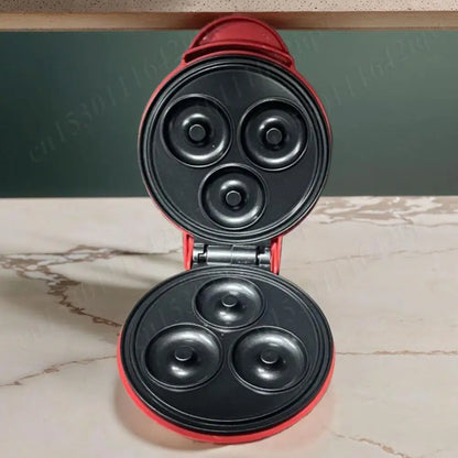 Sandwich Cake Baking Tray Mini Waffle Maker Nonstick Household Breakfast Electric Baking Pan Eggette Mini Waffle Biscuit Machine.