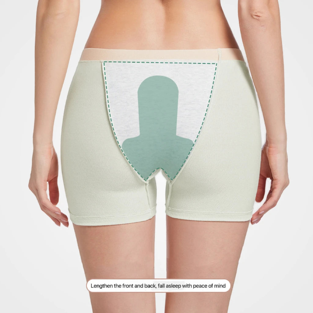 4pcs Women's Safety Pants Physiological Underwear High Waist Shorts Panties For Women Plus Size No Trace Leggings Safety Panty.