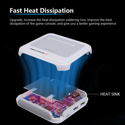 KINHANK Super Console X Game Box Retro Game Console 60000 Video Games for DC/MAME/Naomi with gamepads Game Player.