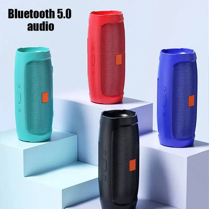 Portable Subwoofer Bluetooth Speakers Outdoor Stereo Surround Waterproof Loudspeaker Wireless Sound Box Support FM Radio TF Card.