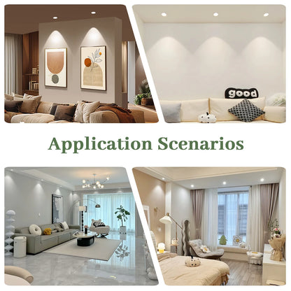 4–20 Stück GU10 LED-Strahlerlampe, dimmbar, warm, kalt, weißes Licht, 120 °   38 °   3000K 4000K 6000K für das Home-Schlafzimmer derec Einbauleuchte.