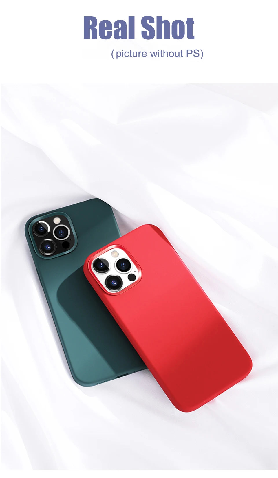 Luxury Liquid Silicone Phone Case for APPLE iPhone 11 13 12 14 15 16 Pro Max Cases for iPhone 15 Plus Shockproof Protector Cover.