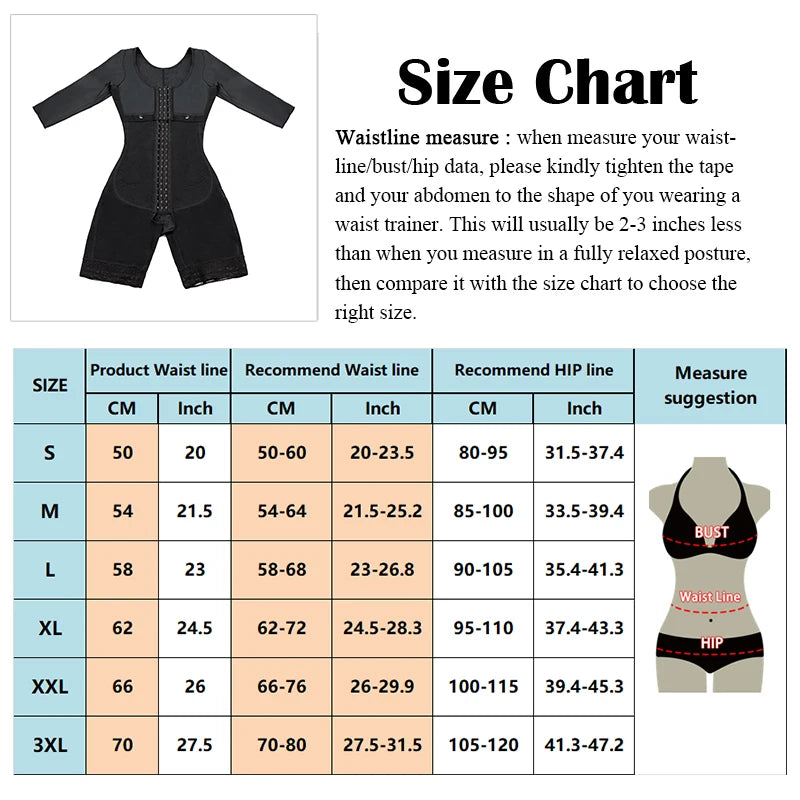 Girdles Shapewear Faja Colombianas Shaper Bodysuits Tummy Slimming Corset Full Body Reducer Postpartum Carving Bodices Sheath.