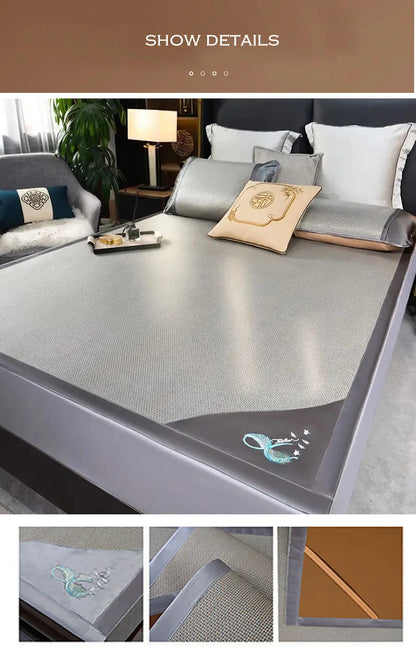 WOSTAR Summer cooling mattress 150 adult baby air conditioning cool sleeping mat cold bed sheet protection pad queen king size.