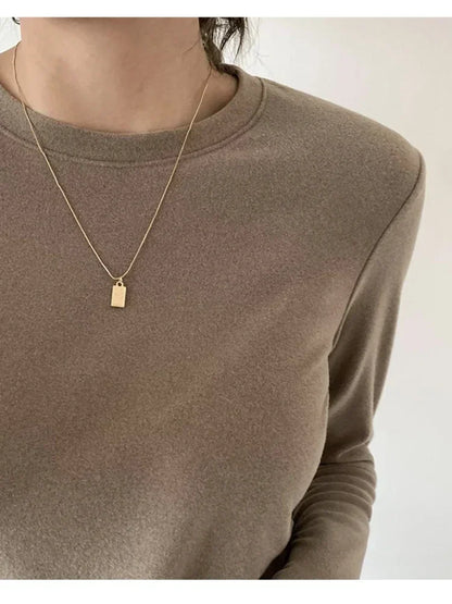 Winter Frauen Pullover T Shirt Frauen Oversize T-Shirt Frau Kleidung Weibliche T Tops Pullover Langarm Rohr Gestrickte T-shirt Top.