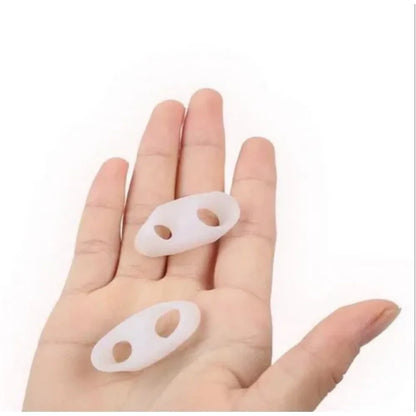 Small Toe Valgus Overlapping Toe Separator Double Ring Toe Separator Hallux Valgus Split Toe Pad Small Toe Valgus Correction.
