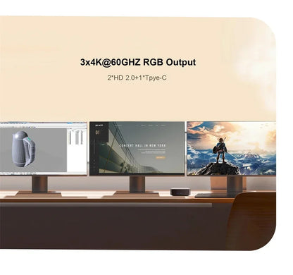 【3-Year-Warranty】2025 Mini PC Intel Core i9 8950HK Gaming Computer Windows 11 16GB DDR4 2TB SSD WiFi 6  Gamer Desktop PC.