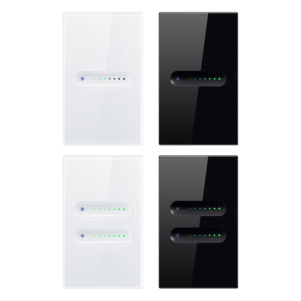 AVATTO Tuya WiFi/ZigBee 1/2 Gang Dimmer Licht Schalter Touch Panel APP Fernbedienung Smart Dimmer Schalter Für Alexa google Hause.