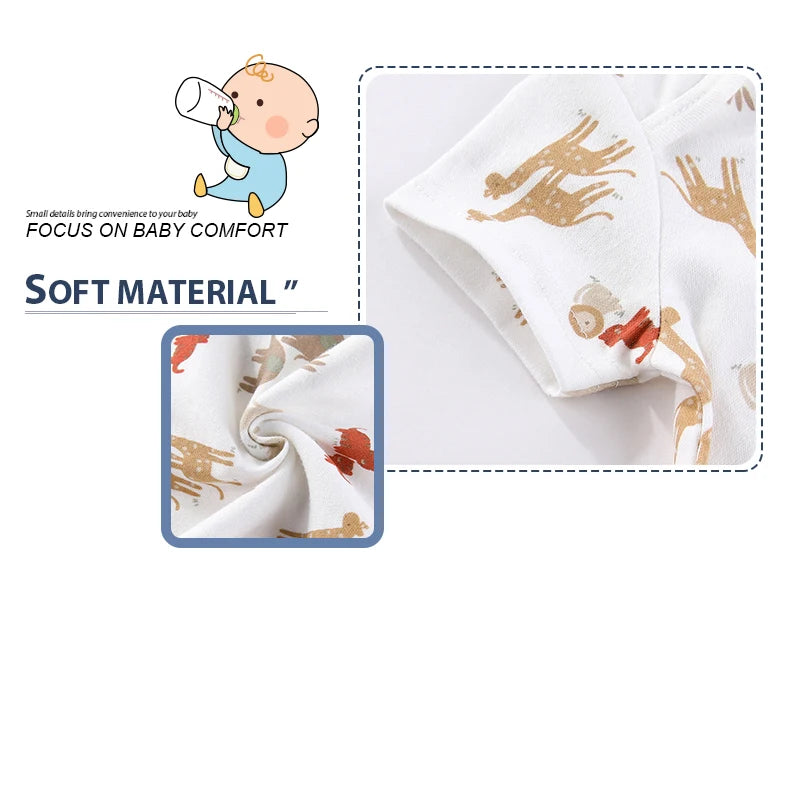 5 Teile/los Vier Jahreszeiten Mode Cartoon Kurzarm Baby Junge Mädchen Bodys Weiche Neugeborenen Onesies Kleidung.