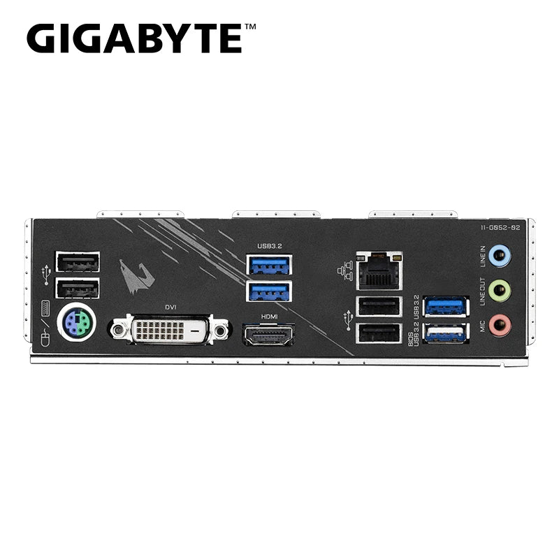 GIGABYTE New B550M AORUS ELITE Motherboard Micro-ATX Socket AM4 For Ryzen 5000 4000 3000 Series CPU Dual Channel DDR4 SATA3 M.2.