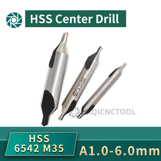 Hss Mittel bohrer für Metall 6 stücke Mittel bohrer Set Bohrloch zentrieren Bohrer Fräser Bohrer Set m35 Cen terin for bohren