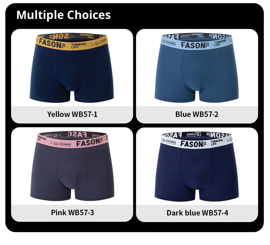 4/5 Stück Herrenmode Bedruckte Unterwäsche Bequeme Joker Boxer Plus Größe 5XL Jugendliche Mehrfarbige Mix Shorts Boxer mittleren Alters