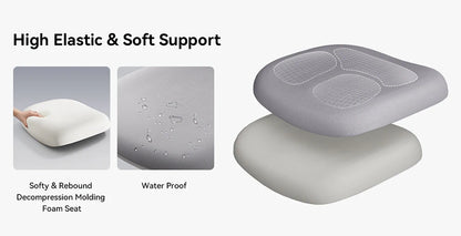 NEWTRAL MAGICH003 Ergonomischer Bürostuhl, automatisch ausgestellte Rückenlehne, verstellbare Sitztiefe der Kopfstütze, 3D-Armlehnenliege