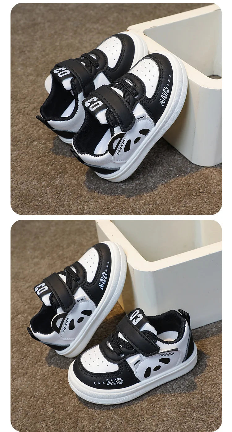 Kids Baby Sneakers Boys Girls Running Casual Footwear PU Leather Non-slip Toddler Kids Soft Comfortable Children Sports Footwear.