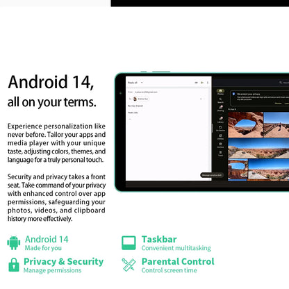 Teclast P85T 2024 Tablet Allwinner A523 8-core 1.8GHz/ 10GB(4GB+6GB) RAM/64GB ROM/8 Inch 800×1280iPS/WIFI5G/4G/5000mAh/Type-C/0.