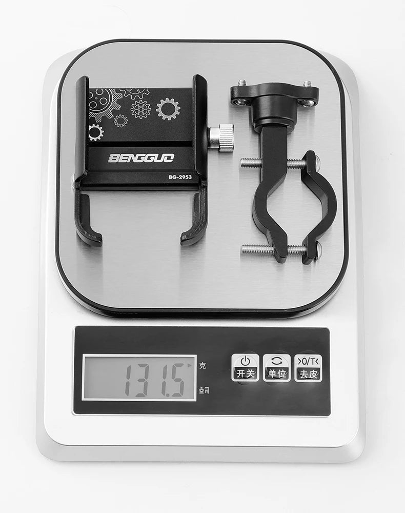 iBudim Bike Phone Holder 360 Rotation Bicycle Phone Holder for 4.7-7.0 inch Devices Motorcycle Handlebar Mobile Phone Stand.