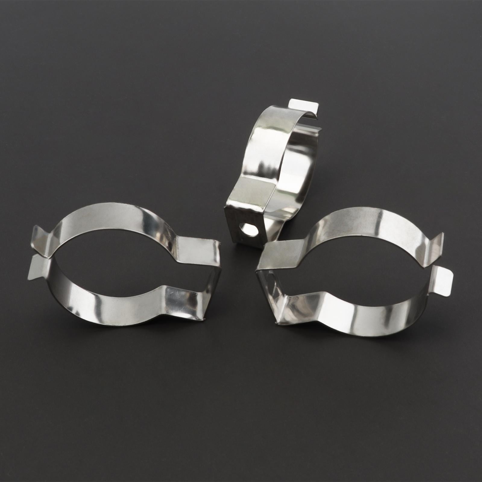 50pcs T8 U Clips Holder Bracket for LED Light Bulbs Fluorescent Tube Pipe Clamps Factory Fluorescent Lamps.