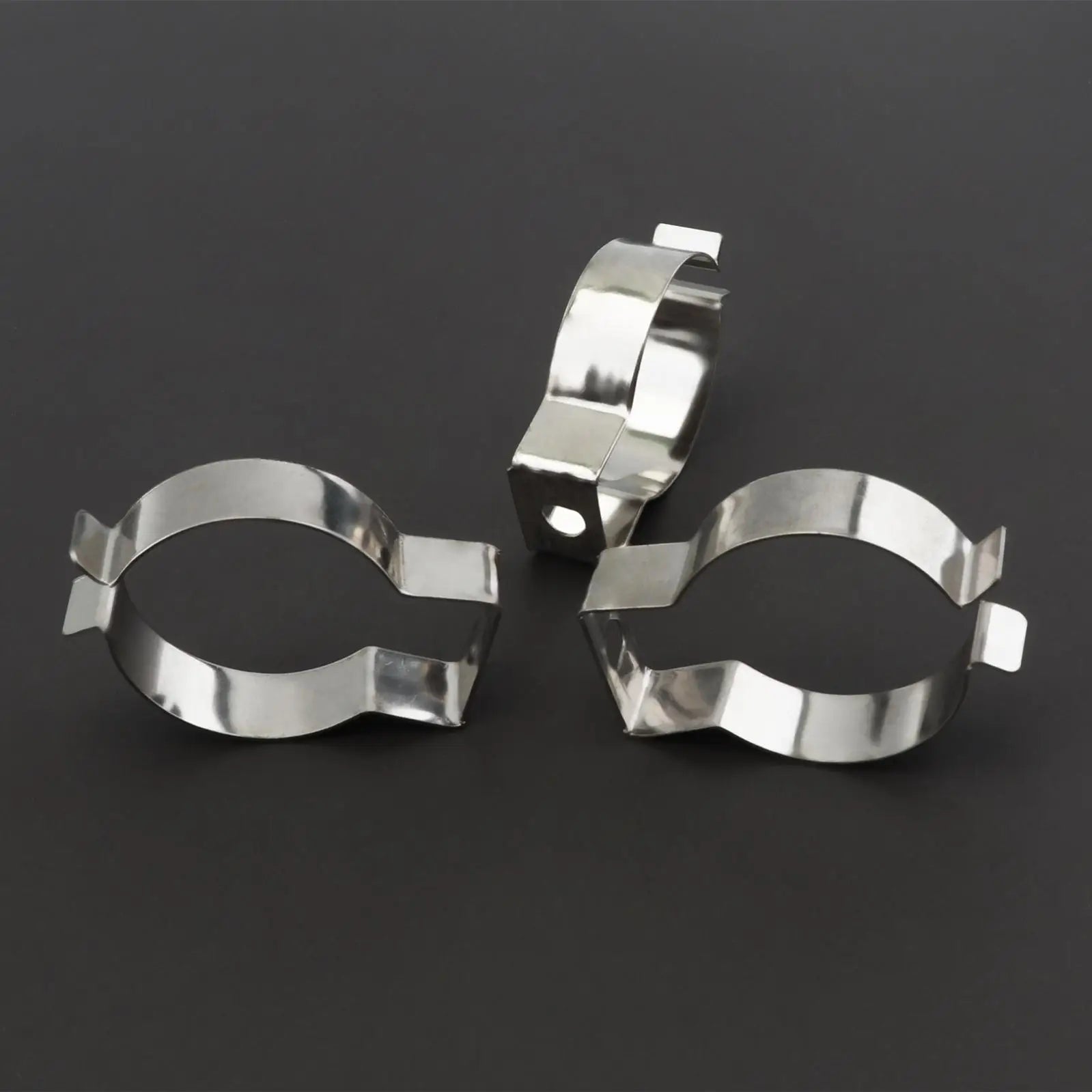 50pcs T8 U Clips Holder Bracket for LED Light Bulbs Fluorescent Tube Pipe Clamps Factory Fluorescent Lamps.