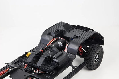 KM Thunder Dodge Tyrannosaurus RAM 1500 Simulation 1/8 Remote Control Electric 4WD Climbing Vehicle Pickup Off road Vehicle