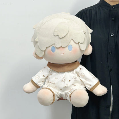 40cm Stuffed Video Game Love and Deepspace Sylus Xavier Rafayel Zayne Plush Cotton Doll With Clothes Pillow Toys Player Gifts