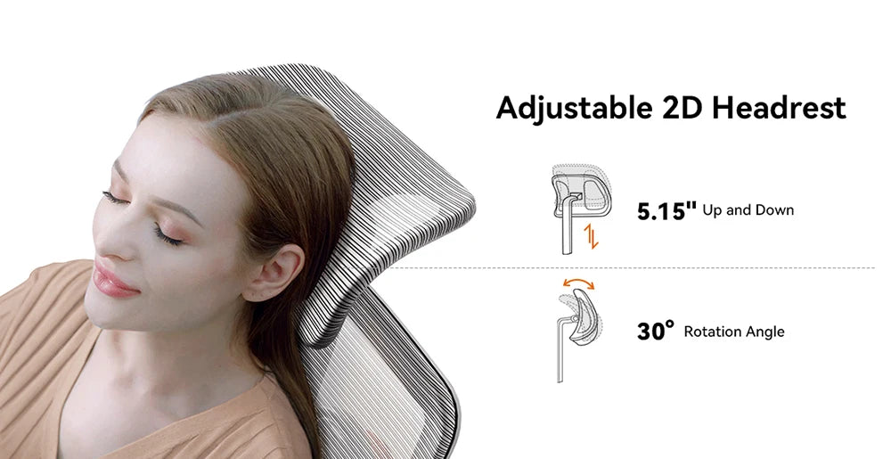 NEWTRAL MAGICH003 Ergonomischer Bürostuhl, automatisch ausgestellte Rückenlehne, adaptive Unterrückenstütze, verstellbarer Kopfstützensitz