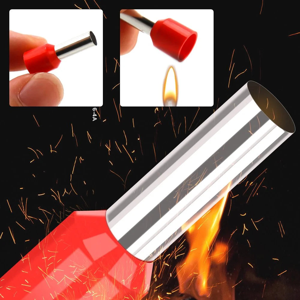 Crimpwerkzeuge HSC8 6-6A Selbsteinstellende Sechskantdraht-Crimpzange für 0,25-6 mm2 (AWG23-10) Reparaturwerkzeug für elektrische Schaltkreise