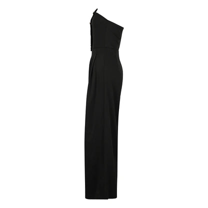 Summer Black Sexy Women's Jumpsuits Streetwear Fashion Sequins Casual Slim Jumpsuits Sexy Female Sleeveless Backless Jumpsuits.