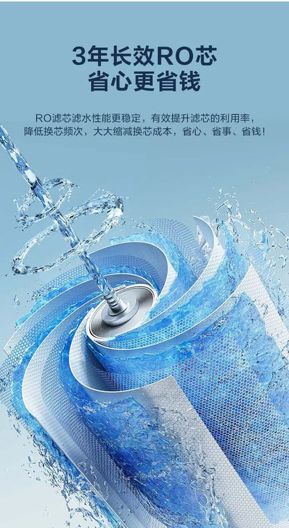 Supor reverse osmosis water purifier household direct drinking RO tap water filter kitchen water purifier genuine PR40.