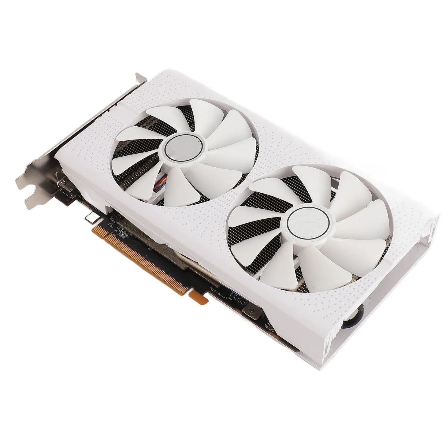 GPU Graphics Card 4K Ultra HD 8GB GDDR5 256bit Dual Fan and Copper Pipe Cooling RX470 Quiet Gaming Graphics Card for Computer.