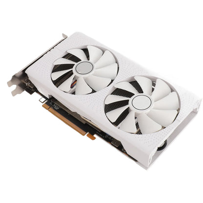 GPU Graphics Card 4K Ultra HD 8GB GDDR5 256bit Dual Fan and Copper Pipe Cooling RX470 Quiet Gaming Graphics Card for Computer.