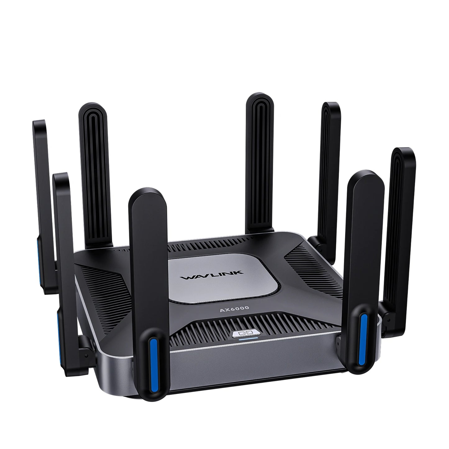WAVLINK WiFi 6 Gigabit Router AX6000 Dual-Band 5GHz 2.4GHz Wireless Mesh Router 2500Mbps WAN/LAN with 8x5dBi High Gain Antennas