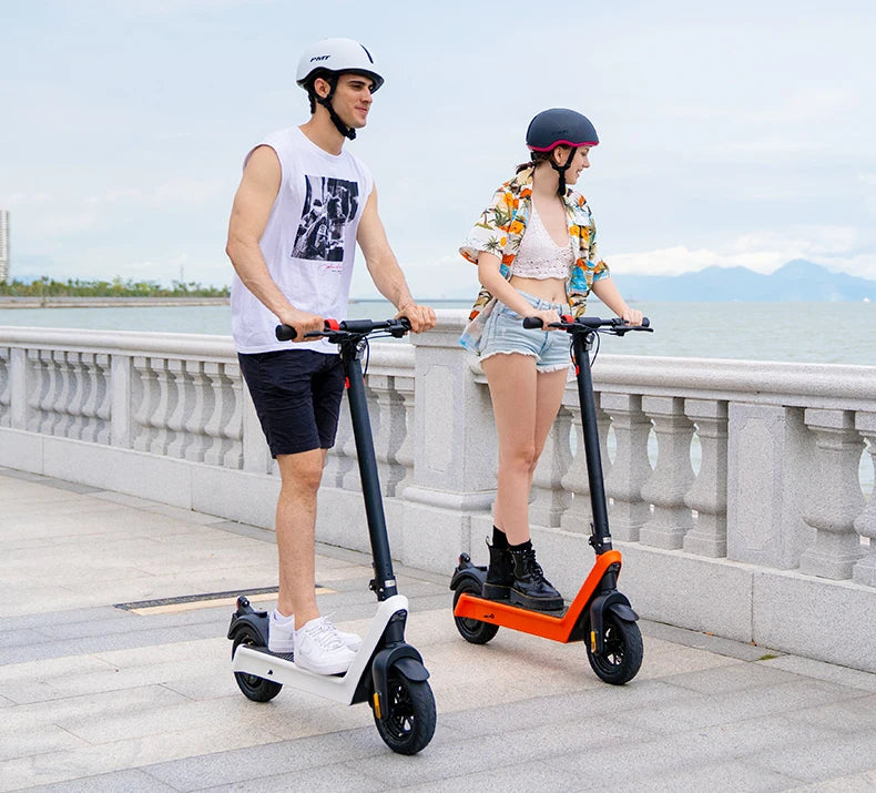 HX X9 plus Folding Electric Scooter 500W 36V15.6Ah 10-inch Tire Lightweight E-Scooter Adult Urban Commuting EScooter.