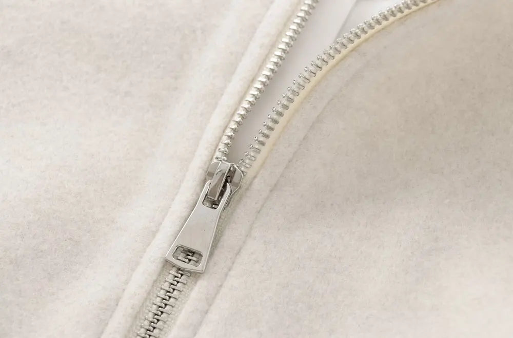 TRZA-Übergroße weiche Bomberjacke für Damen, Langarmmantel, Reißverschluss vorne, Damenoberbekleidung, schicke Oberteile, Mode.