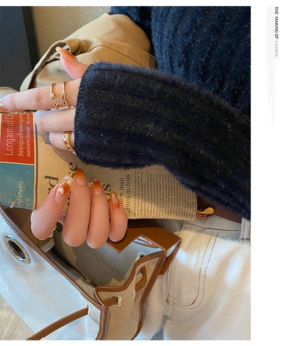 2025 gestrickte Pullover Dicke Warme Rollkragenpullover Frauen Tops Gefüttert Pullover Herbst Winter Streetwear Jersey Strickwaren Jumper