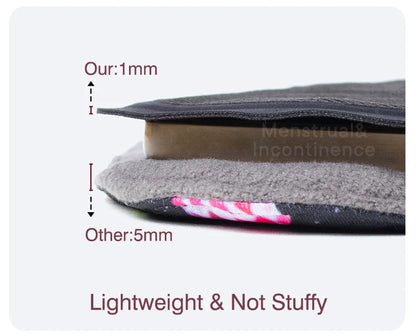 Eco-cotton Reusable Panty Liner Washable Soft Women's Menstrual Pad Sanitary High Absorbency Period Cloth Pads Breathable.