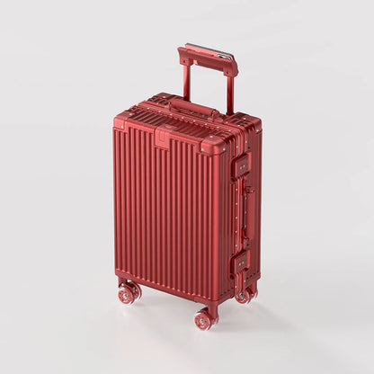 20-Zoll-Kompaktgepäck 26-Zoll-Trolley-Koffer mit großem Fassungsvermögen und Aluminiumrahmen für Männer und Frauen Reisekoffer