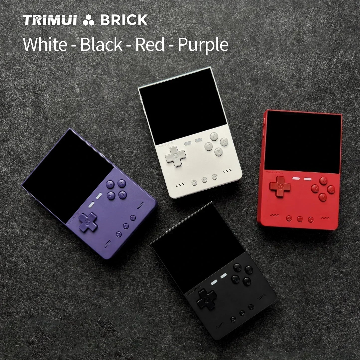 TRIMUI BRICK Retro Handheld Game Console Portable Video Player Linux System Open Source 3.2 Inch Palm Phone Games For Gifts.