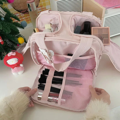 New Women's Cosmetic Bag Portable Storage Bag Large Capacity Luxury Makeup Bag Travel Organizer Essentials Toiletry Bags.