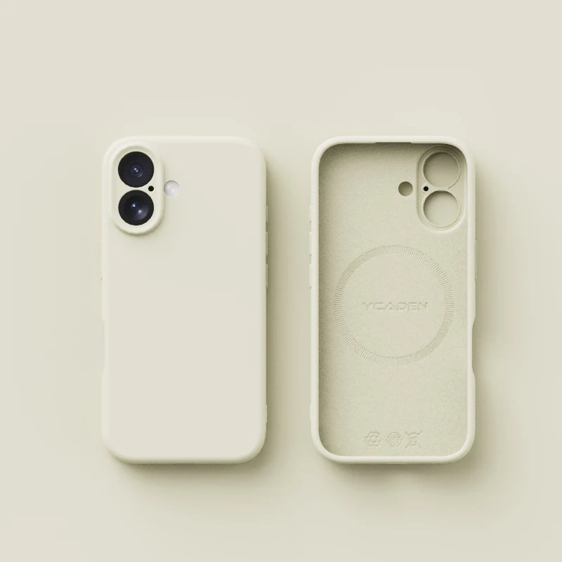 for iPhone 16E Magsafe Liquid Silicone Case Solid Colour Matte Soft Bumper Phone Cover for iPhone 16 Plus 16 Pro Max Cases.