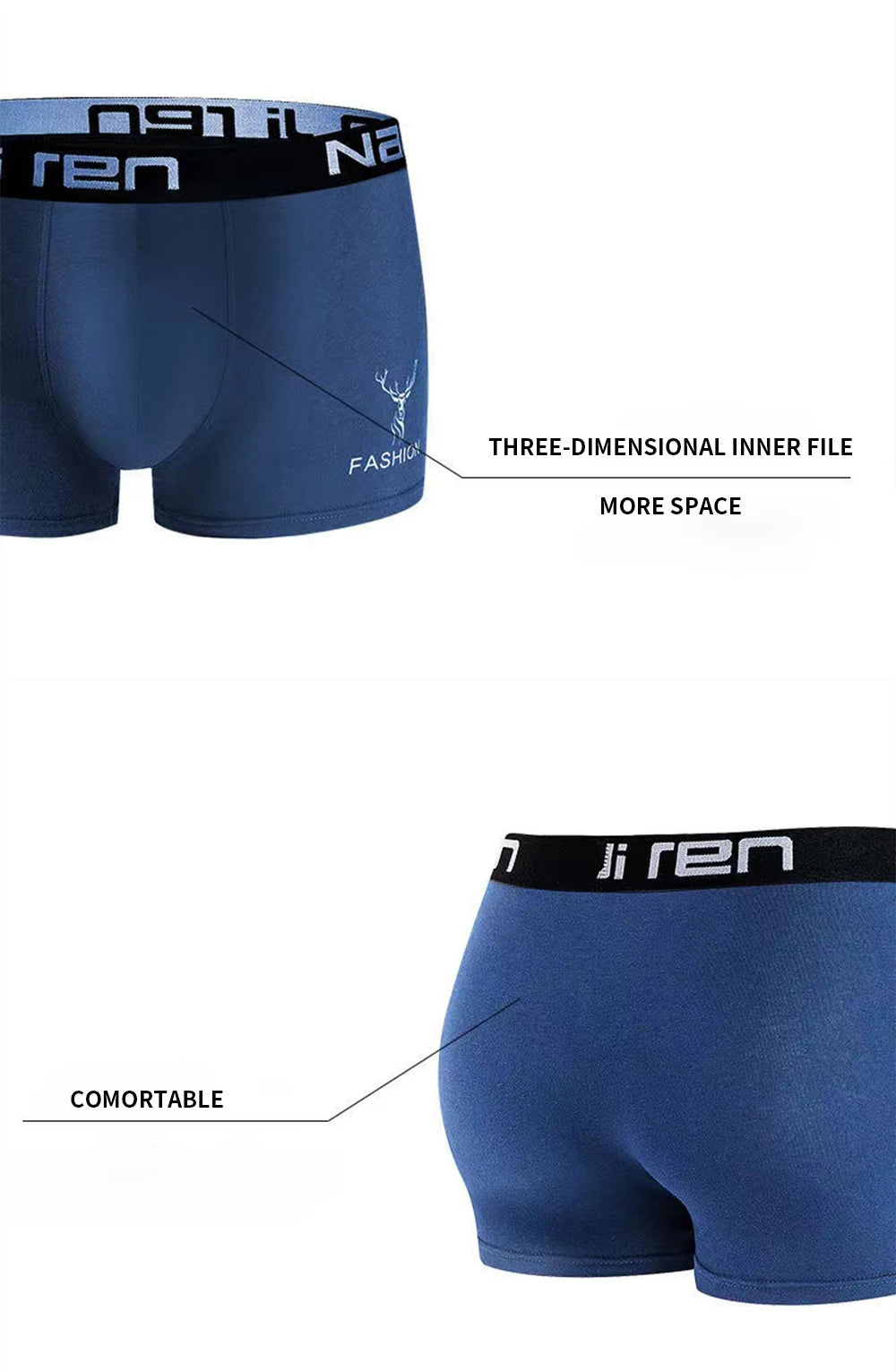 Boxershorts Männer Boxer Männliche Unterwäsche Mann Höschen Baumwolle Weiche Kurze Boxer Herren Atmungsaktive Bequeme Boxer Unterhose L-4XL